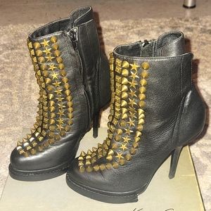 Jeffrey Campbell studded booties